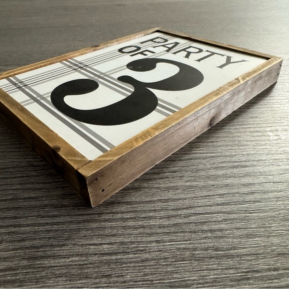 Wooden Hanging Sign Party Of 3 Home Decor Hobby Lobby - Picture 5 of 6